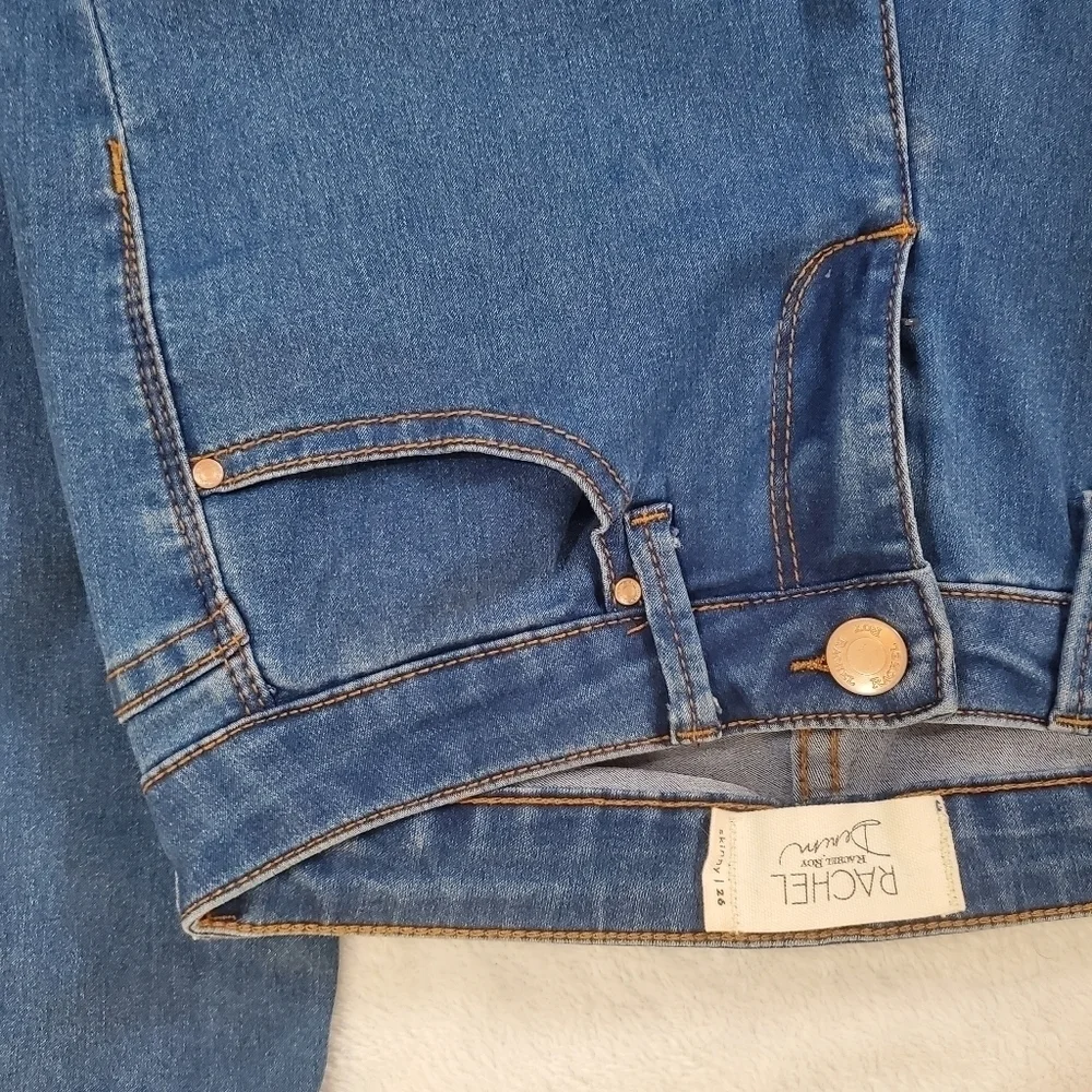 Mid Rise Skinny Jeans by Rachel Roy - Picture 4 of 6